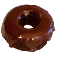 gourmet chocolate donut